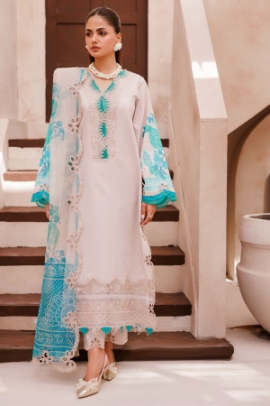 Sheen by Charizma Embroidered Lawn Suits Unstitched 3 Piece CRZ25SN SH5-01 - Summer Collection