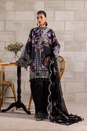 Sana Safinaz Luxury Muzlin Embroidered Lawn – M251-019B-3CS