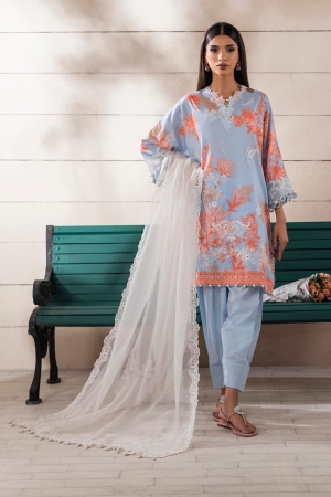 Sana Safinaz Luxury Muzlin Embroidered Lawn – M251-020B-3CS