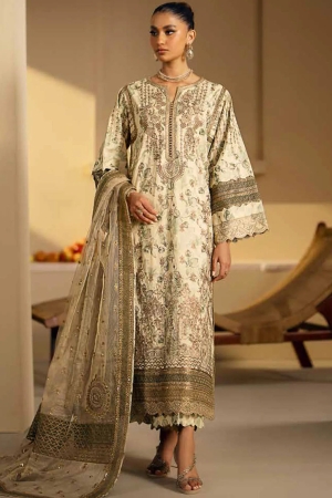 Maryum N Maria Embroidered Lawn Suit Unstitched 3 Piece MNM24EA Nadya - Luxury Collection MS24636-REG-WAS