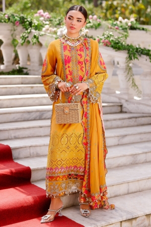 Tabeer By Charizma Embroidered Lawn Suits Unstitched 3 Piece CRZ25TS CT5-14 - Festive Collection