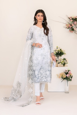 Tawakkal - Larimar Luxury Formals Un-Stitched 3pc Collection - D-4257