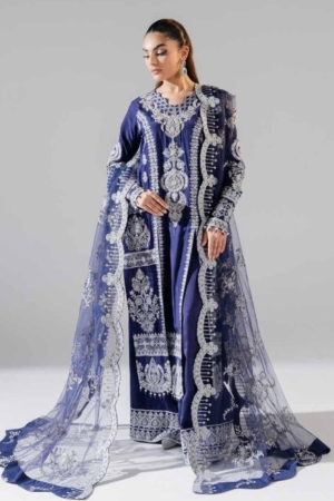 Maryum N Maria - Freesia Premium Embroidered Grip Suits Unstitched 4 Piece Zarez - FS-40029 - Aziza