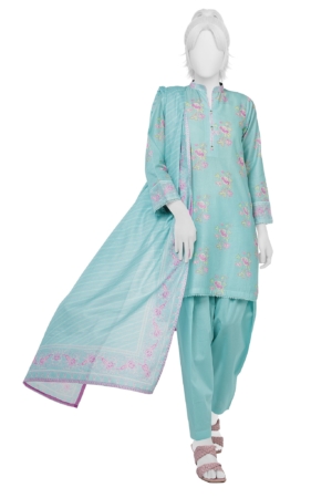 Junaid Jamshaid (J.) - Panjnad Luxury Printed Lawn Unstitched 3 Piece Suit – PLU-1313U – Summer Collection