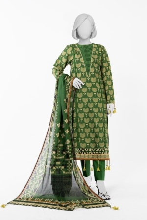 Junaid Jamshaid (J.) - Panjnad Luxury Printed Lawn Unstitched 3 Piece Suit – PLU-1372U – Summer Collection