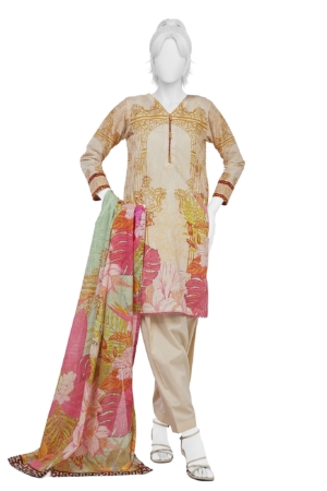Junaid Jamshaid (J.) - Panjnad Luxury Printed Lawn Unstitched 3 Piece Suit – PLU-1375U – Summer Collection