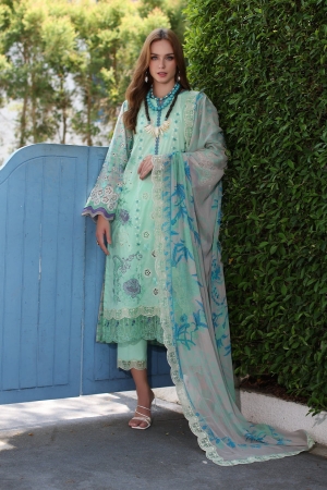 Reem by Charizma Embroidered Lawn Suits Unstitched 3 Piece CRZ24RS CRS4-22 - Spring Summer Collection