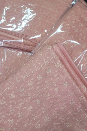 Lawn Embroidered 3pc Suit Unstitched / Lawn Embroidered Dupatta - 01