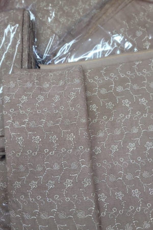 Lawn Embroidered 3pc Suit Unstitched / Lawn Embroidered Dupatta - 05