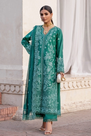 Zarposh Luxury Embroidered Lawn Suits Unstitched 3 Piece ZCLL25-Odessa
