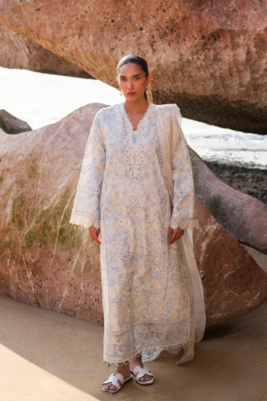 Endless by Afrozeh Embroidered Lawn Suits Unstitched 3 Piece AF25ES D-03 Nerida - Summer Collection