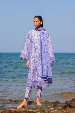 Endless by Afrozeh Embroidered Lawn Suits Unstitched 3 Piece AF25ES D-06 Verve - Summer Collection