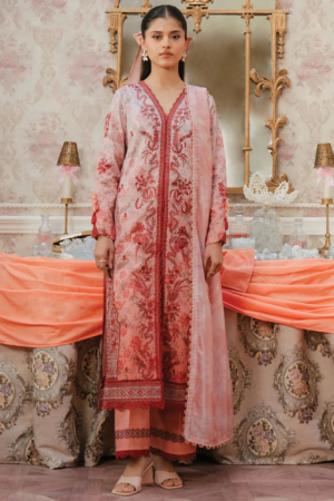 Armelia by Afrozeh Printed Lawn Suits Unstitched 3 Piece AAF25AM D-02 Ayla - Summer Collection