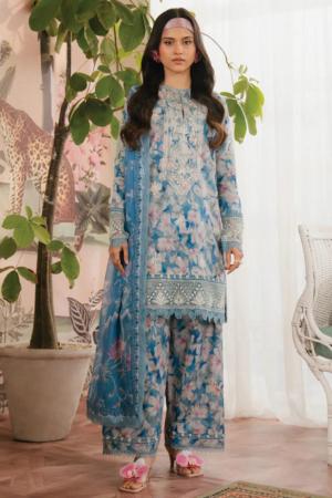 Armelia by Afrozeh Printed Lawn Suits Unstitched 3 Piece AAF25AM D-04 Scilla - Summer Collection