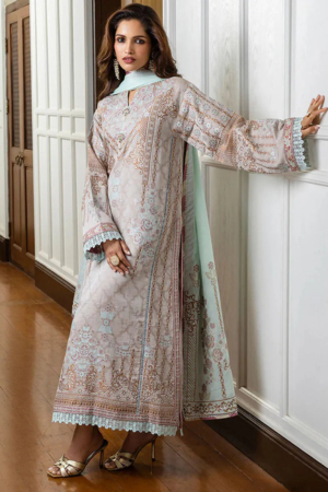 Seraph by Mushq Embroidered Lawn Suit Unstitched 3 Piece MQ25S HML-2502 Arisnoe - Summer Collection