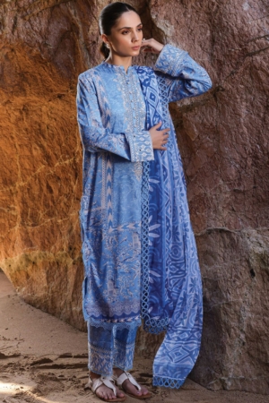 Tropicana by Ayzel Embroidered Lawn Suits Unstitched 3 Piece AAF24TP D-08 Veronica - Summer Collection