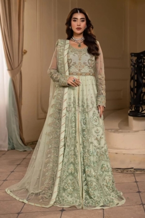 Sidra Aleem - Raj Kumari Embroidered Wedding Suits Unstitched 4 Piece RK- D-05 – Wedding Collection-