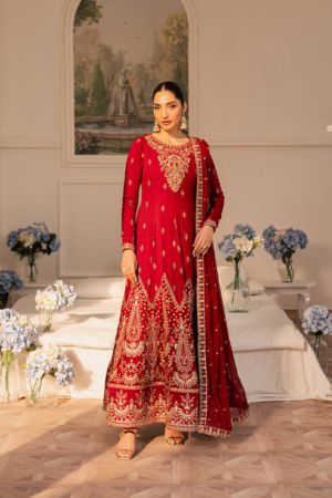 Suave by Emaan Adeel Embroidered Chiffon Suits Unstitched 3 Piece EA25LF Cirel - Formals Collection