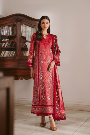 Serein By Ayzel Embroidered Lawn Suit Unstitched 3 Piece SAY26R VALORA - Summer Collection