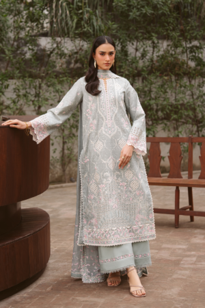 Serein By Ayzel Embroidered Lawn Suit Unstitched 3 Piece SAY26R LURELL - Summer Collection