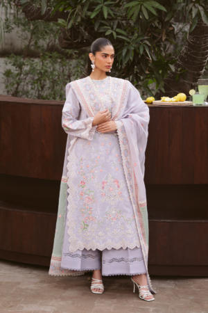 Serein By Ayzel Embroidered Lawn Suit Unstitched 3 Piece SAY26R SOREYA - Summer Collection