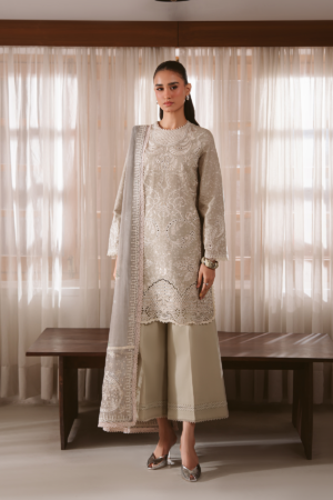 Serein By Ayzel Embroidered Lawn Suit Unstitched 3 Piece SAY26R VEYLIN - Summer Collection