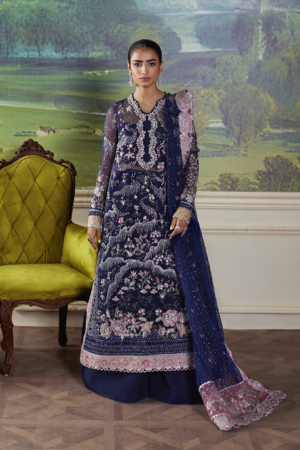 Republic WomensWear Embroidered Suits Unstitched 3 Piece RW24PV D-07 Stella - Wedding Collection