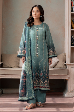 Zellbury Luxury Digital Prints 3Pc Unstitched Collection'26 - ZLP30752 - Summer Collection