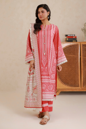 Zellbury Luxury Digital Prints 3Pc Unstitched Collection'26 - ZLP30823 - Summer Collection