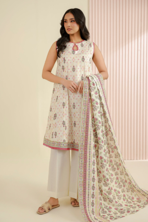 Zellbury Luxury Digital Prints 3Pc Unstitched Collection'26 - ZLP30945 - Summer Collection