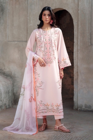 Deyar - Rumi Luxury Unstitched Embroidered Lawn 3 Piece Suit - Hayal – Summer Collection