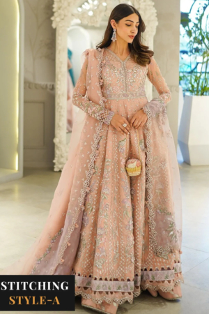 Republic WomensWear Embroidered Suits Unstitched 3 Piece RW24PV D-03 Orsa - Wedding Collection