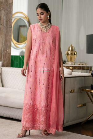 Carnation by Rang Rasiya Unstitched Embroidered Lawn 3 Piece Suit RR26UCL D5 ZOEY - Eid Collection
