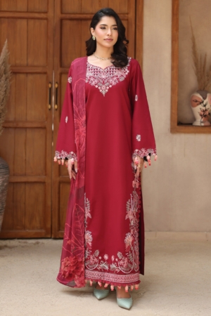 Raaya by Rang Rasiya Embroidered Lawn Suits Unstitched 3 Piece RY22CL NOCTOLLE - Summer Collection