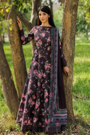 Jazmin Unstitched Luxury Embroidered Lawn 3 Piece Suit JAZ26L-9353 Summer Collection