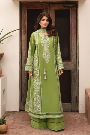 Whisper by Ayzel Unstitched Embroidered Lawn 3 Piece Suit AAF26ULW Hush ZWU-0131-3PO - Eid Collection