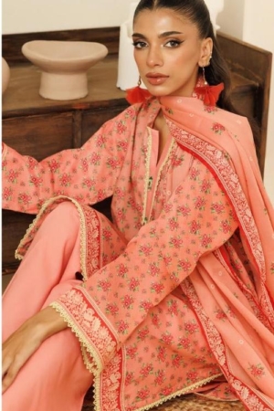 Orient Luxury Prints 3pc Un-stitched Summer Collection'26 - OTL-24-416