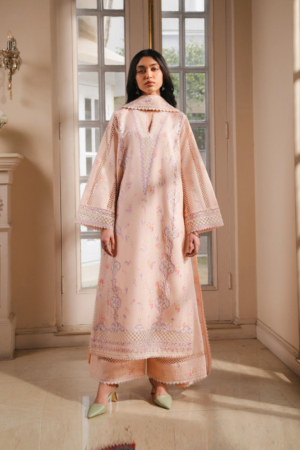Florette by Afrozeh Unstitched Embroidered Lawn 3 Piece Suit AF26UFL D-02 MIREL - Festive Collection