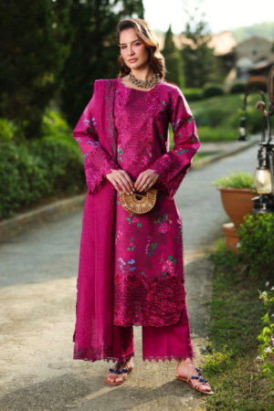 Florence by Rang Rasiya Unstitched Embroidered Lawn 3 Piece Suit RR26UFL Mahra - Summer Collection