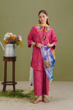 Coco by Zara Shahjahan Unstitched Printed Lawn 3 Piece Suit CZS26PS ZCP-26 05 A - Summer Collection
