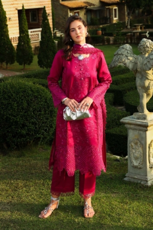 Florence by Rang Rasiya Unstitched Embroidered Lawn 3 Piece Suit RR26UFL Miraal - Summer Collection