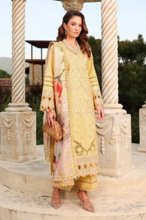 Florence by Rang Rasiya Unstitched Embroidered Lawn 3 Piece Suit RR26UFL Mirha - Summer Collection
