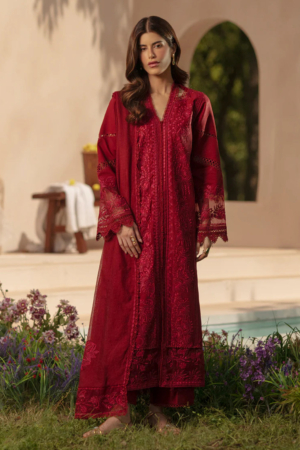 Rang Rasiya Unstitched Embroidered Luxury Lawn 3 Piece Suit RR26ULE NEHAL - Eid Collection