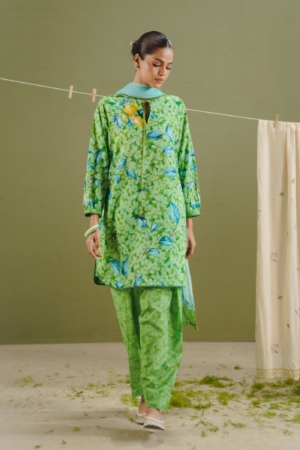 Coco by Zara Shahjahan Unstitched Printed Lawn 3 Piece Suit CZS26PS ZCP-26 07 B - Summer Collection