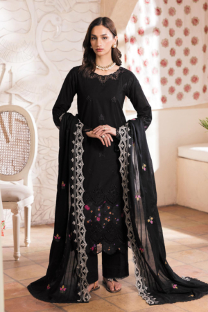 Nissa by Rajbari Unstitched Chikankari Embroidered Lawn 3 Piece Suit RB26UNCL D-11 - Summer Collection