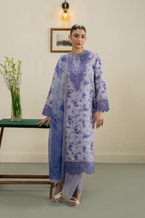Zephyr Core by Ayzel Unstitched Embroidered Lawn 3 Piece Suit AAF26ZC YUMA – Eid Collection