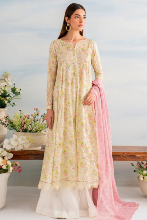 Guzel by Iznik Embroidered Lawn Suit Unstitched 3 Piece IZ24G IGL-07 - Summer Collection