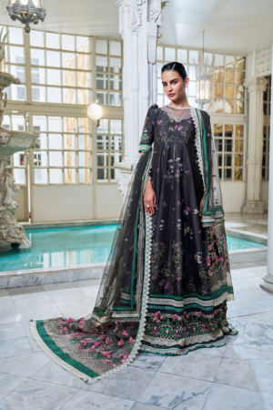 Sobia Nazir Luxury Embroidered Lawn Suit Unstitched 3 Piece SN26LL D-10A – Summer Collection