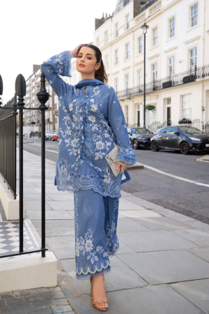 Sobia Nazir Embroidered Lawn Suit Unstitched 3 Piece SN26PL 1A – Summer Collection