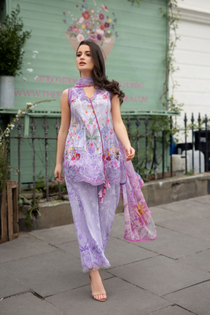 Sobia Nazir Embroidered Lawn Suit Unstitched 3 Piece SN26PL 3A – Summer Collection